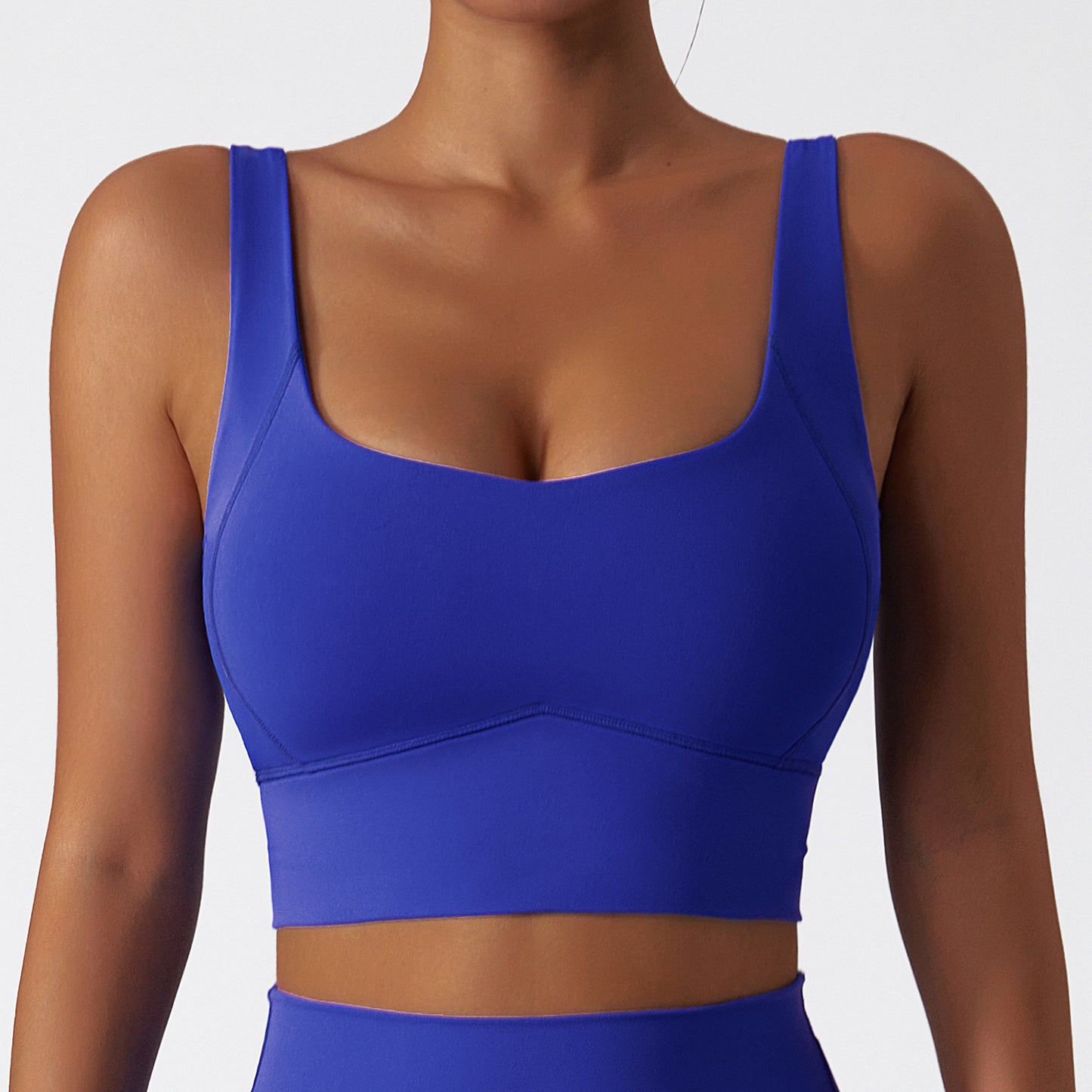 Running Sports Quick-drying Nude Feel Yoga Push Up Bras Shockproof Fitness Vest